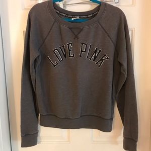 PINK Crewneck Sweatshirt size medium